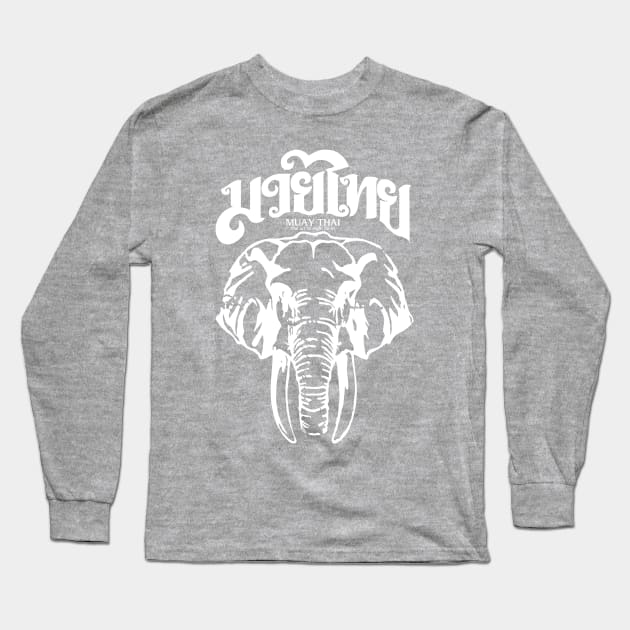 Muay Thai Long Sleeve T-Shirt by KewaleeTee